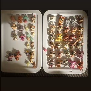 Assorted Small Pet Figurines Set